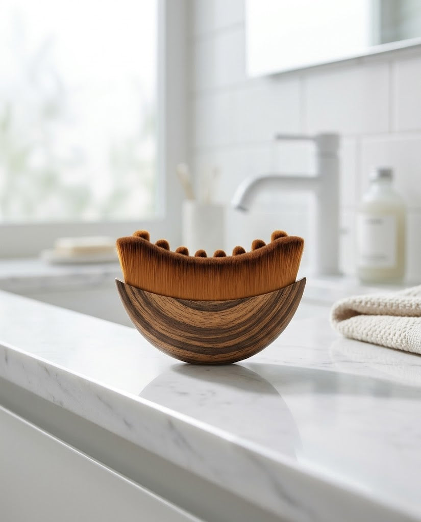 Brosse de Drainage Lymphatique Visage