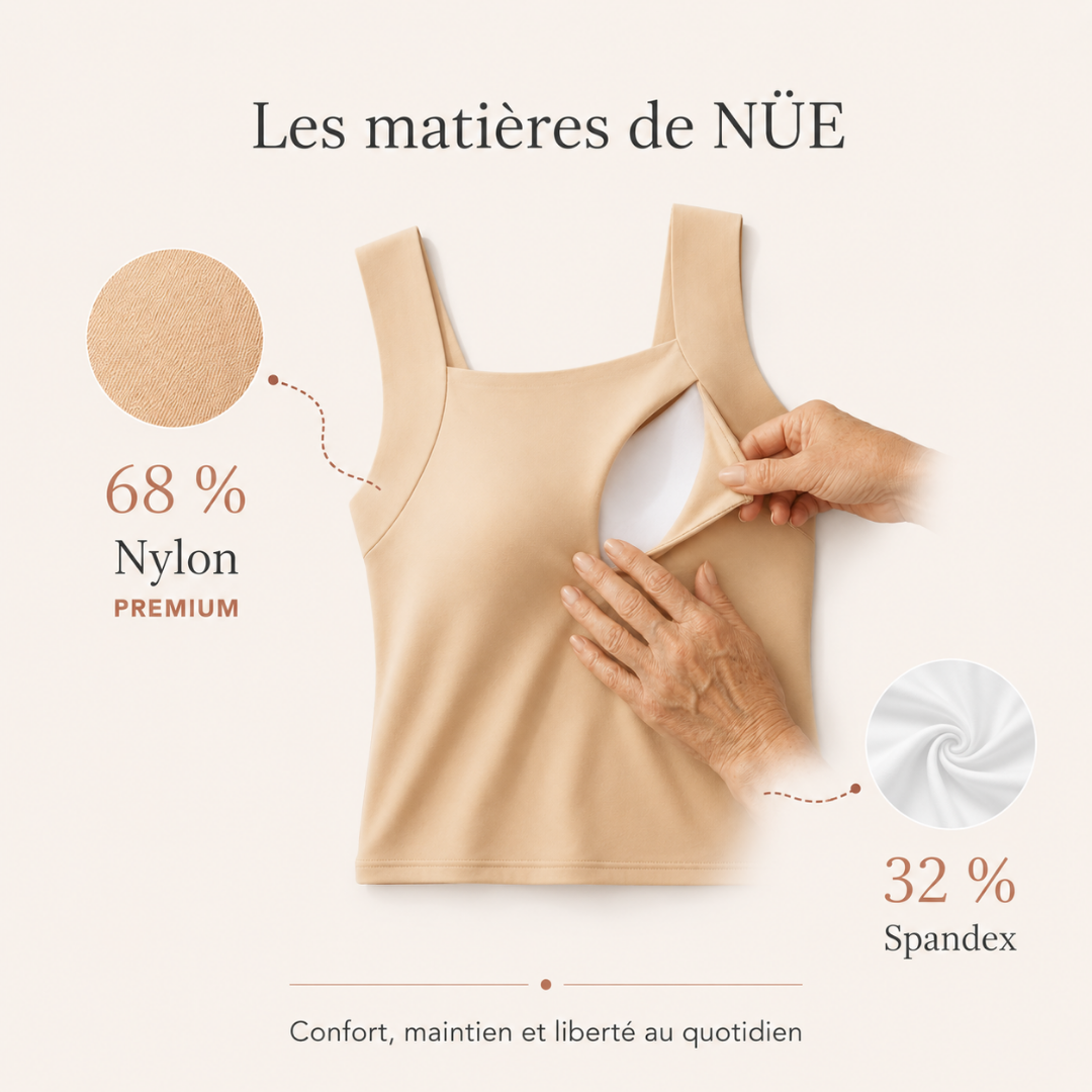 Débardeur avec soutien-gorge intégré